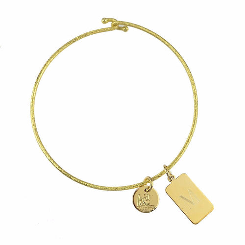 Moon and Lola - Mason Charm on Nora Bangle