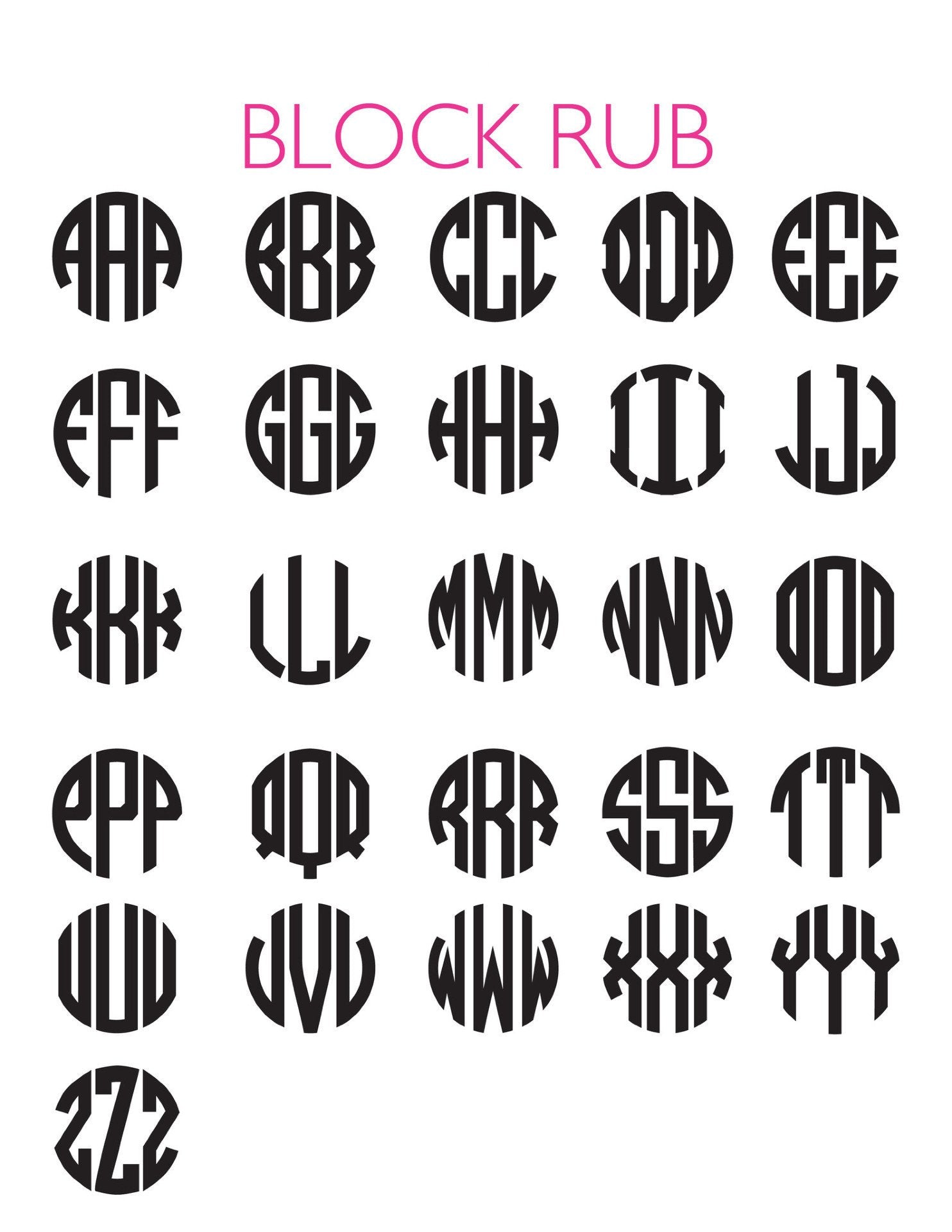 Sample "SWA" Vineyard Square Monogram Necklace