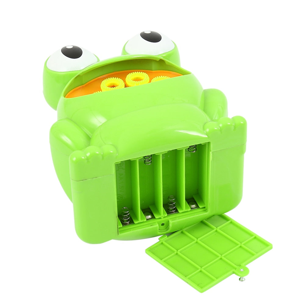 frog bubble machine