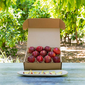 Organic Snow White Peaches – Farmdoor Delivery