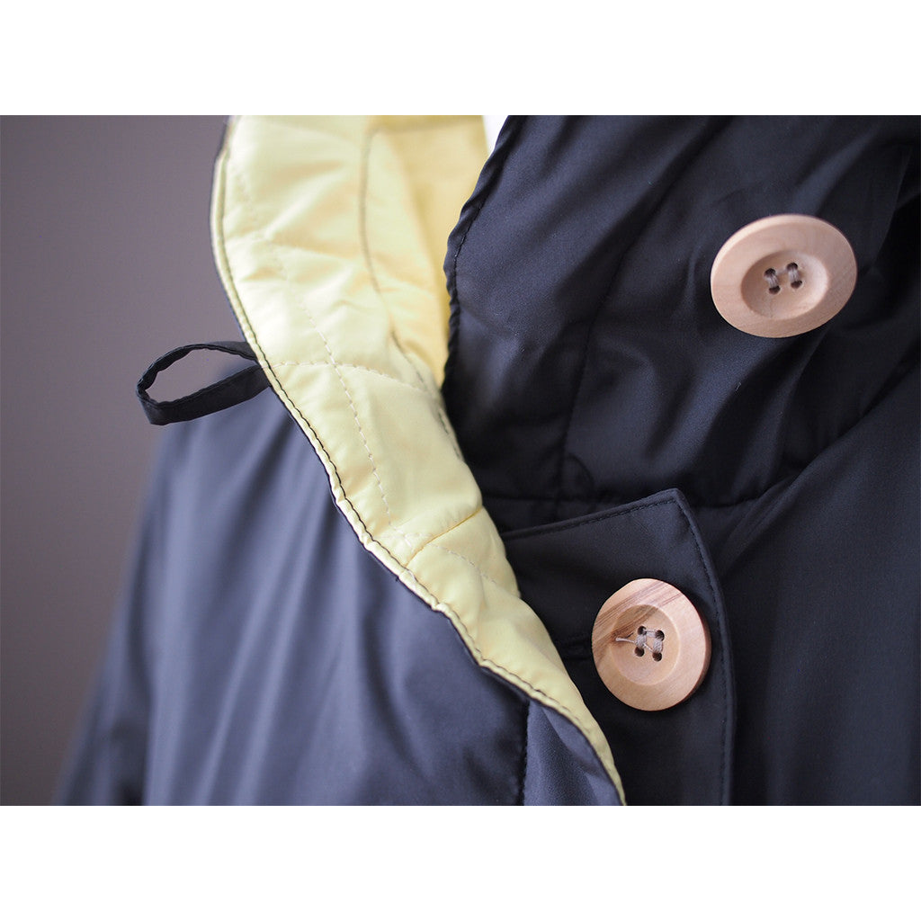 wooden jacket buttons