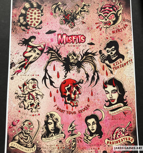 Get Some Punk Creepiness for Your Flesh With a Misfits Fiend Tattoo   Tattoodo