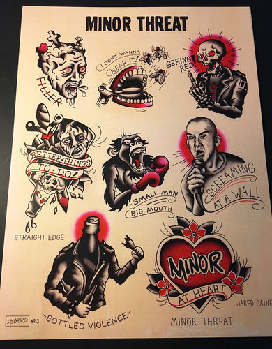 Punks old school tattoo  Background Graphics  Creative Market