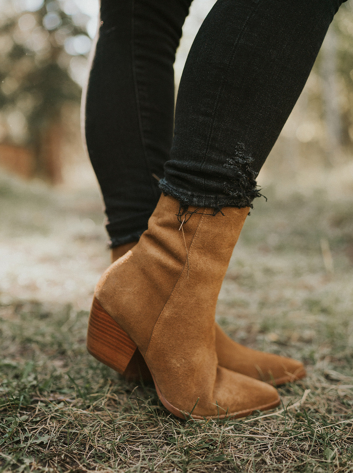 Caty Fawn Suede Boot – Goldie Lew