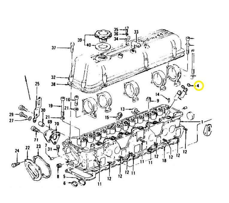 Valve Guide Snap Ring OEM L24 L26 L28 | Z-Car Depot Inc 280z wiring diagram head lights 