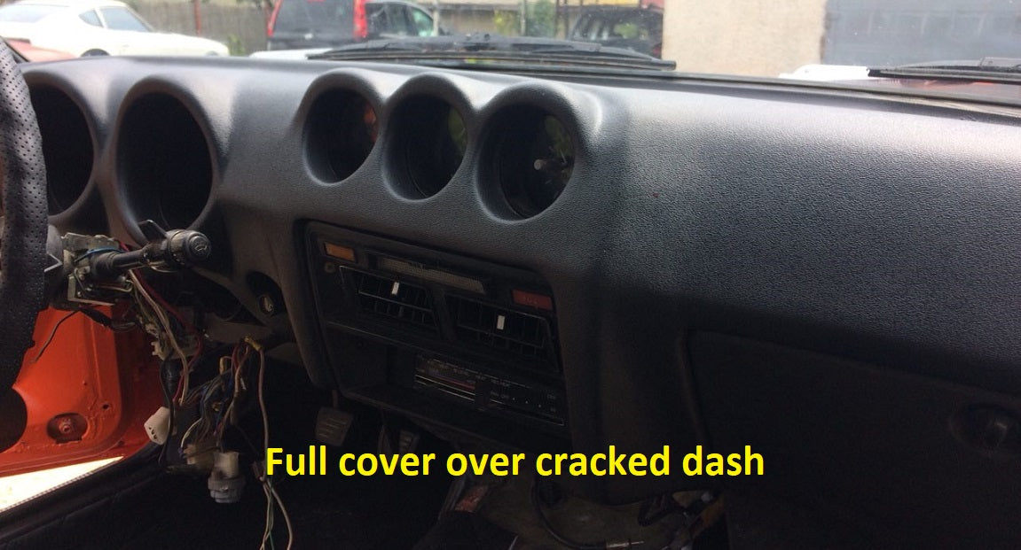 Dash Cover Cap Full Overlay Interior Black 1973 Z Car