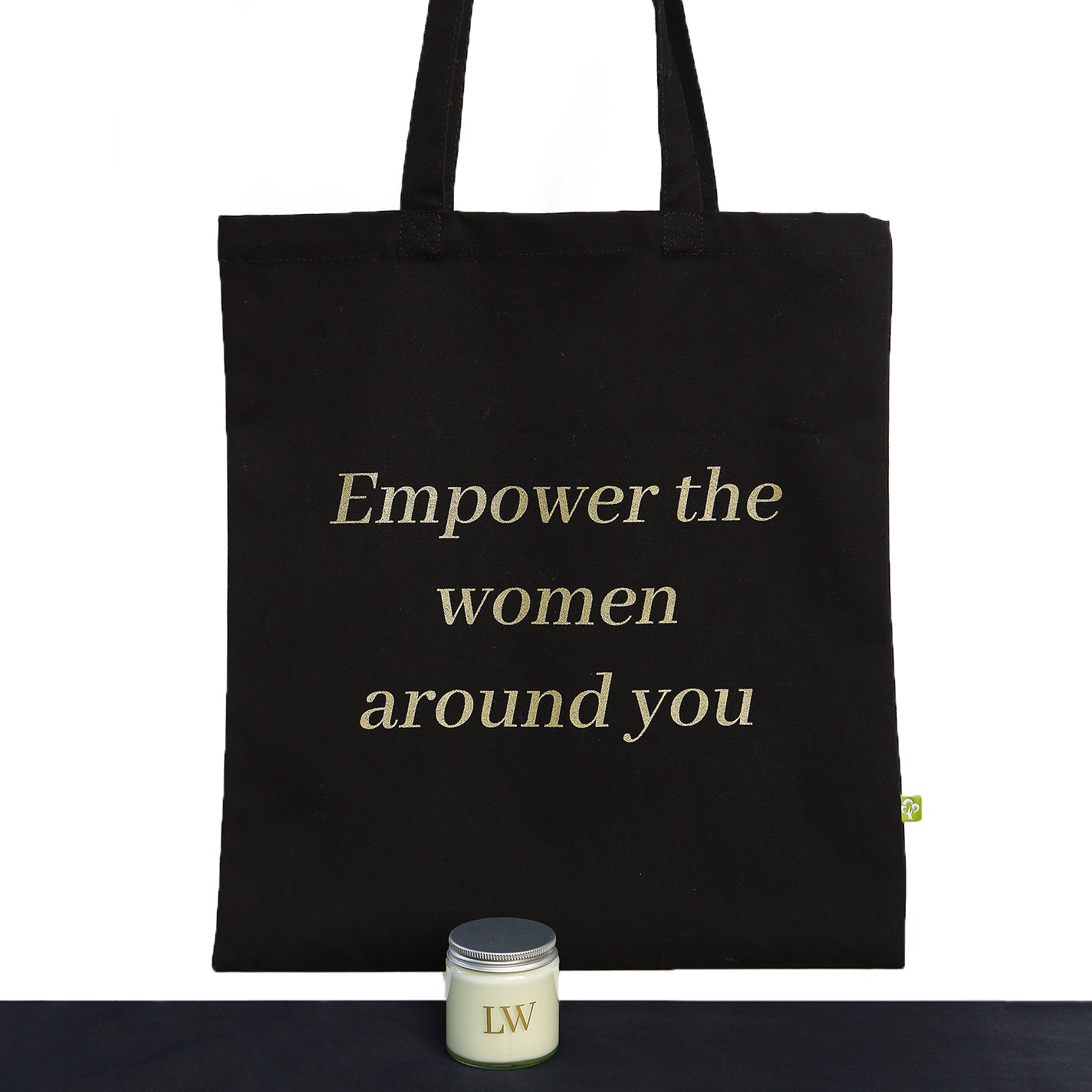 LoveWell 'Empower the women around you 'Tote Bag - Black