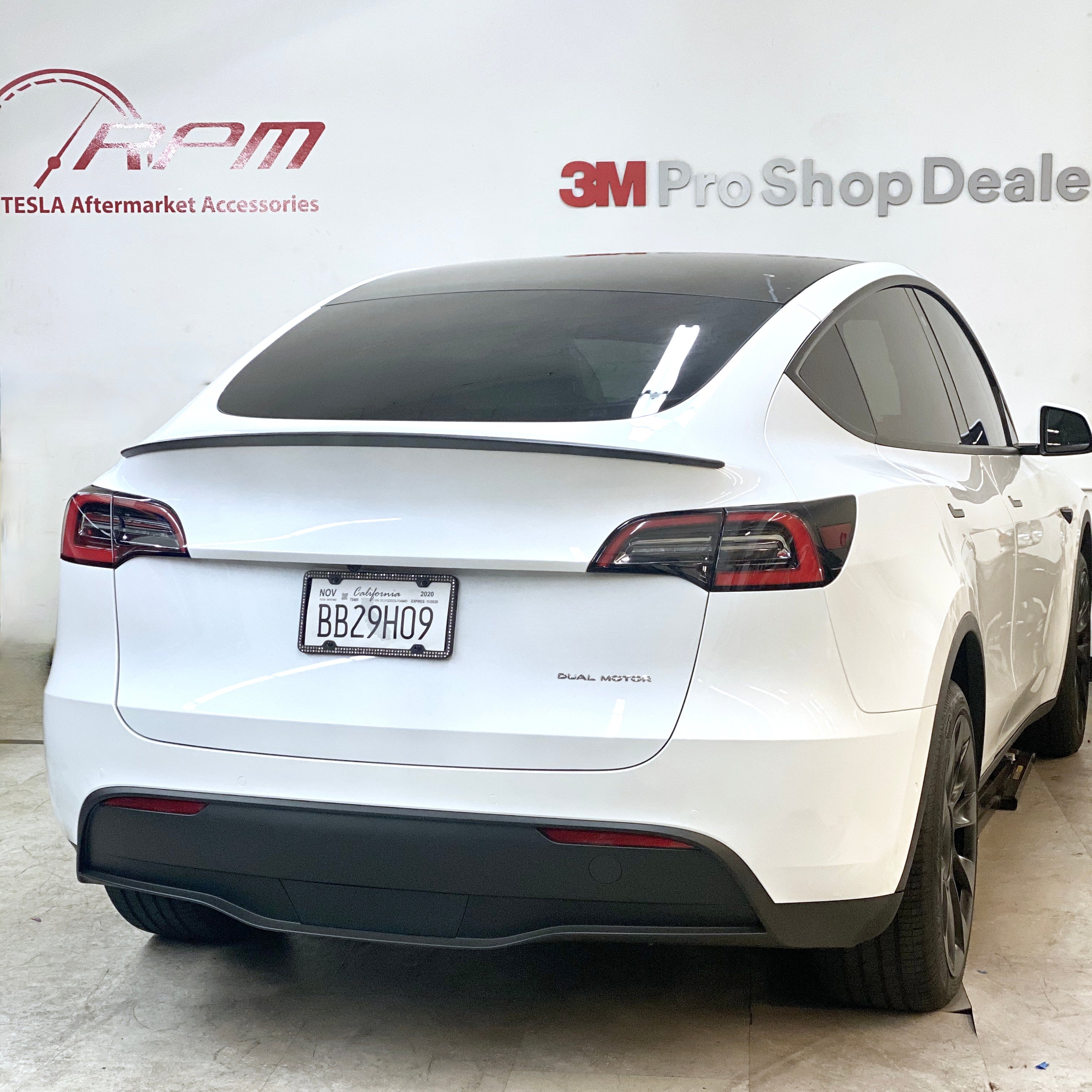 Für Tesla Model Y 2017-2021 Front untere Stoßstange Lippe Spoiler Auto  Modifikation Body Kit Stoßstange Diffusor Protector Trim Abdeckung