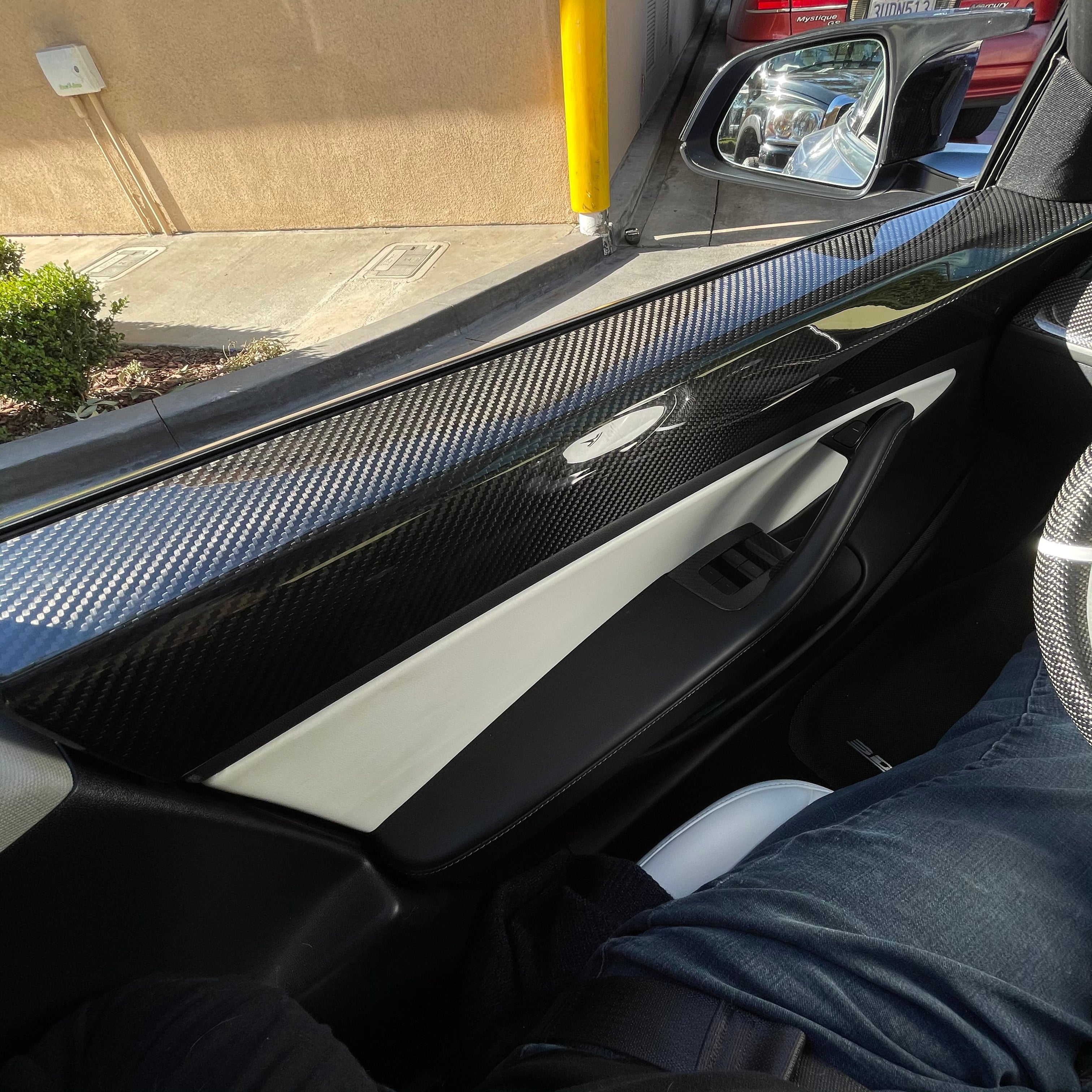 tesla door panel