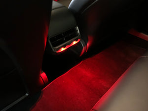 Ambient Led Backseat Lighting Kit For Tesla Model 3 S X