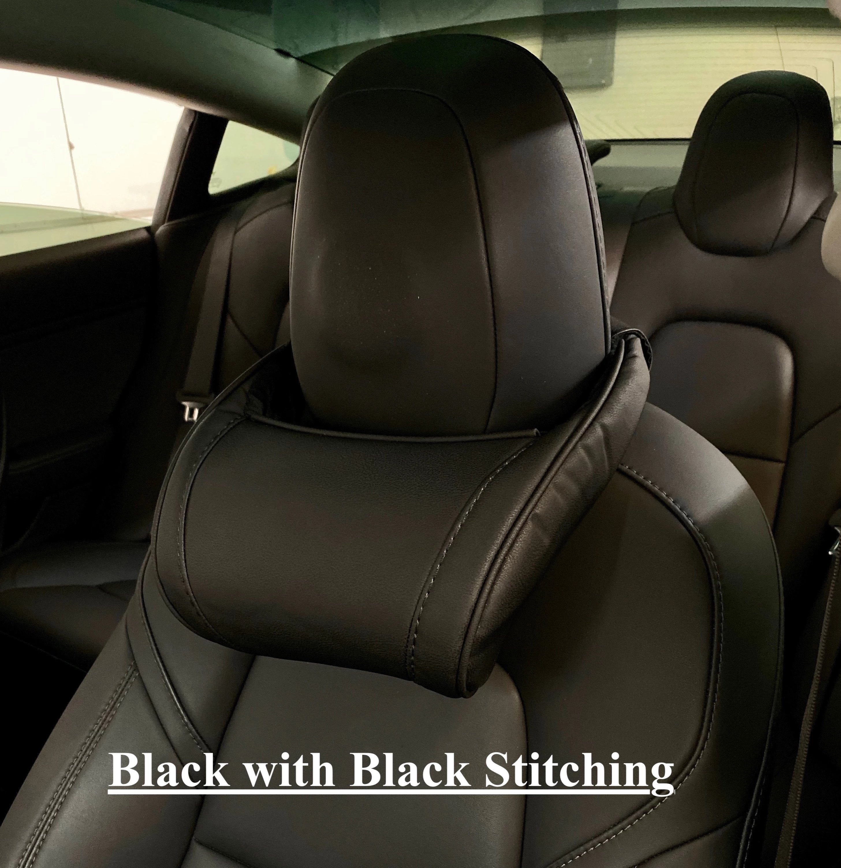 Verkauft] Ein Paar schwarze Nackenkissen für Model 3 (RPM Tesla
