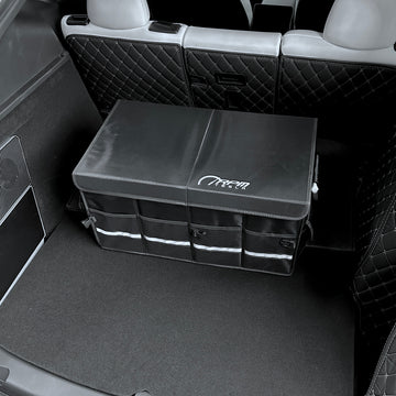  SDPVorn Rear Trunk Side Storage Bins for Tesla Model 3