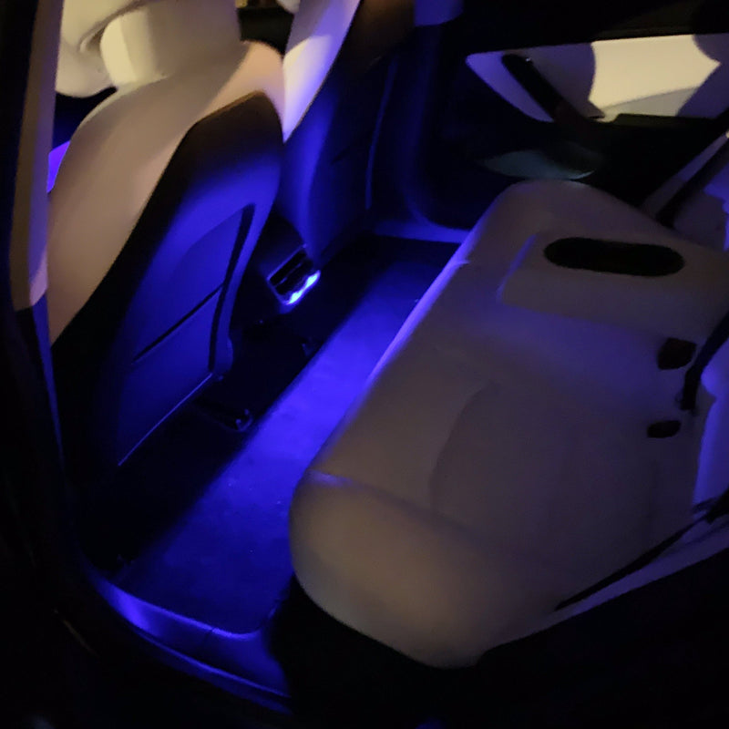 Ambient Led Backseat Lighting Kit For Tesla Model 3 S X