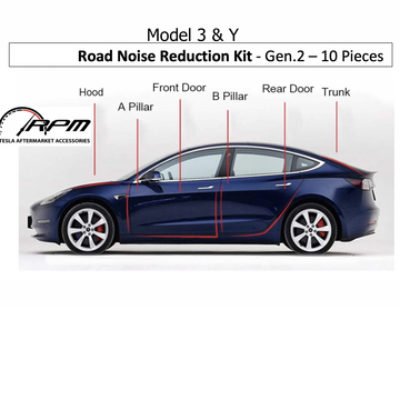 Model 3 & Y - Goodbye Chrome, 3 Item Black Out Package (Save $25)