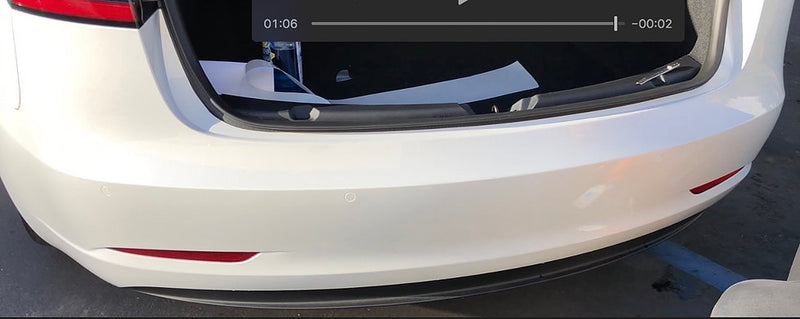 Rear Bumper 3M Protection Film