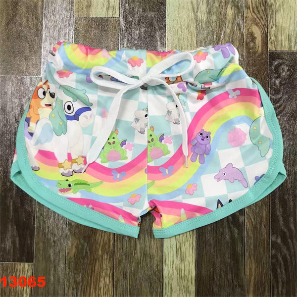 Rainbow LV Shorts – Sparkling Unicorn Children's Boutique