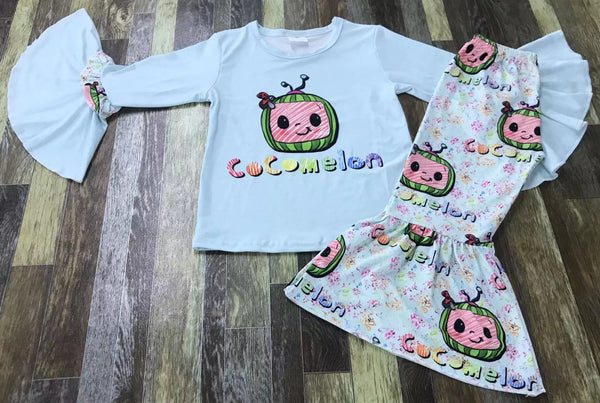 Minnie LV Inspired Flare Pants Outfit – Sparkling Unicorn Children's  Boutique