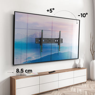 ONKRON Soporte TV de pared de 40-75 Giratorio, Inclinable, Extensibl