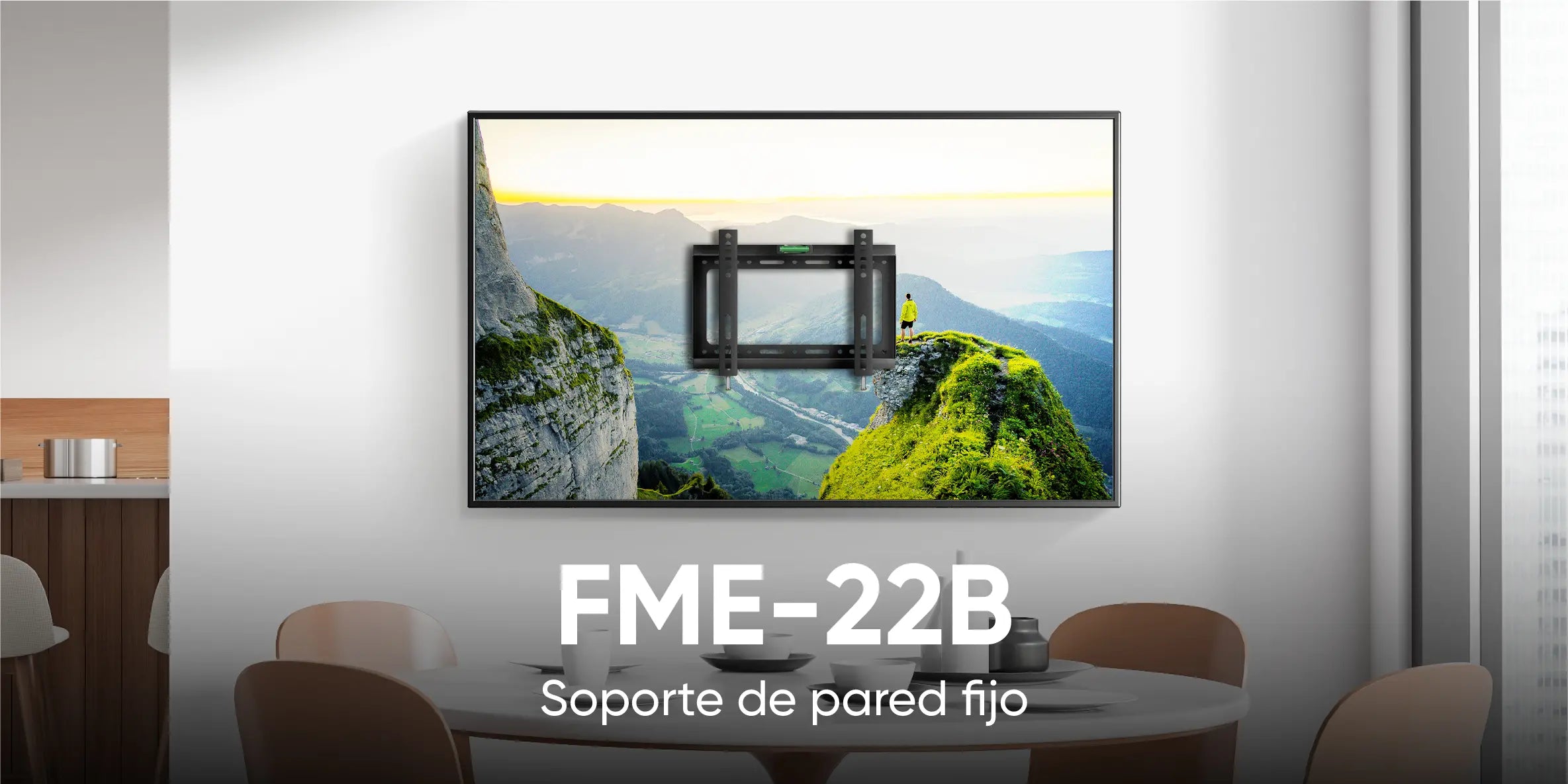 FME-22B Soporte de pared fijo
