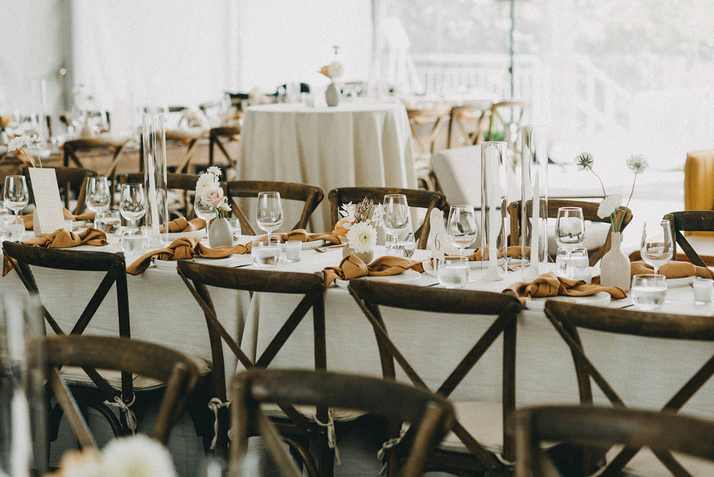 Reception decor Vancouver Hart House Wedding