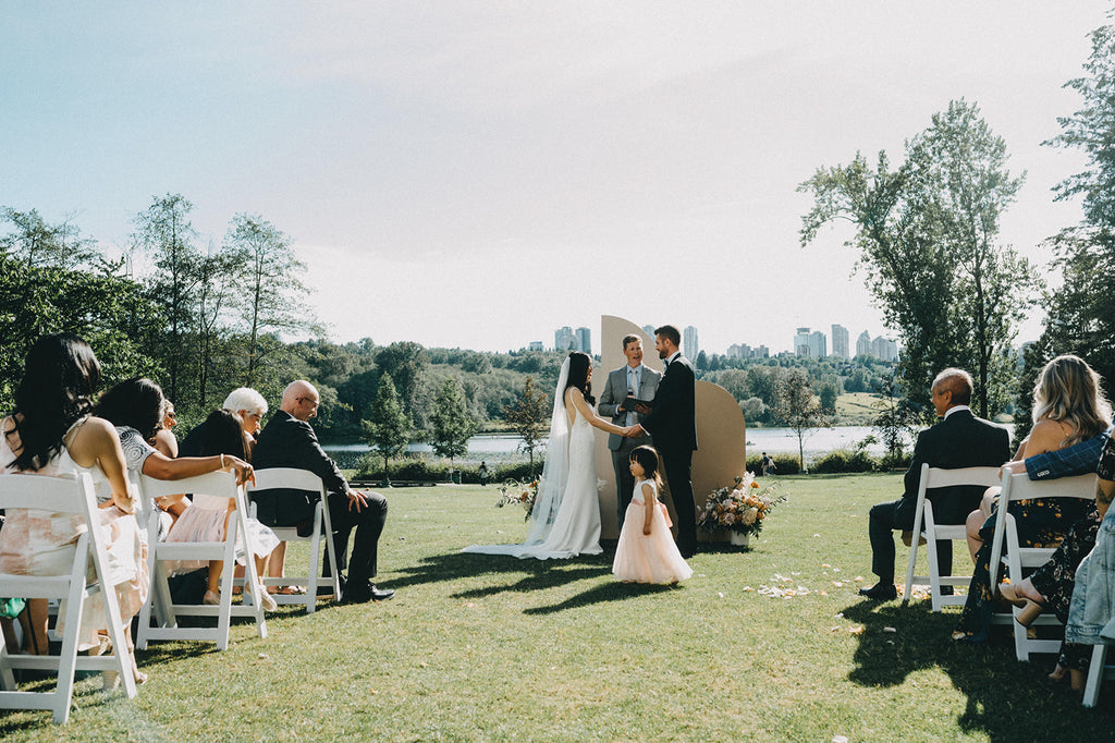 Vancouver Florist - Outdoor Wedding Ceremony