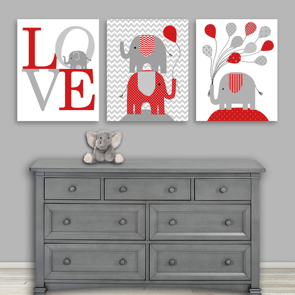 grey elephant nursery