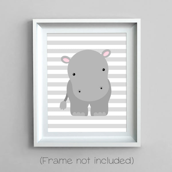 hippo themed nursery