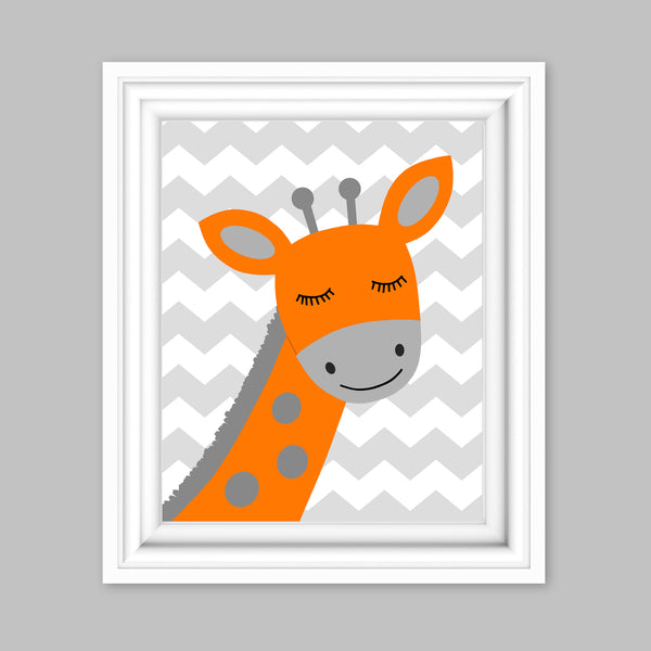 giraffe decor for baby room