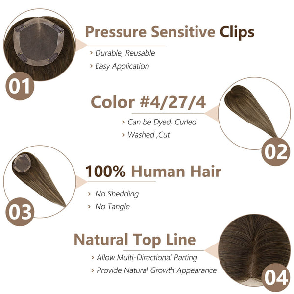 Pressure-Sensitive Clips - HairUWear
