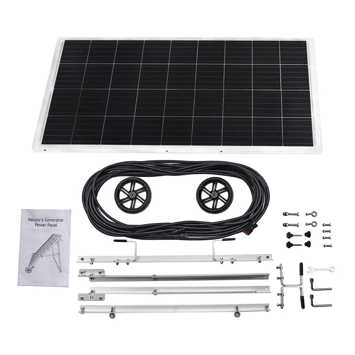 nature's generator 100W solar panel