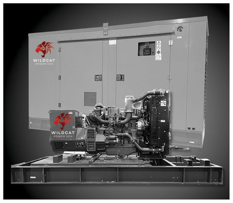 Wildcat Roughneck 60KW Diesel Generator