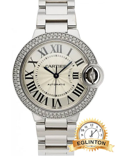 cartier ballon bleu automatic men's watch 3284