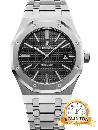 Audemars Piguet Royal Oak Chronograph 41mm Stainless Steel Black Dial – NY  WATCH LAB