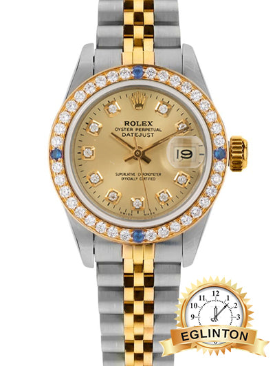 rolex oyster perpetual datejust with diamond bezel