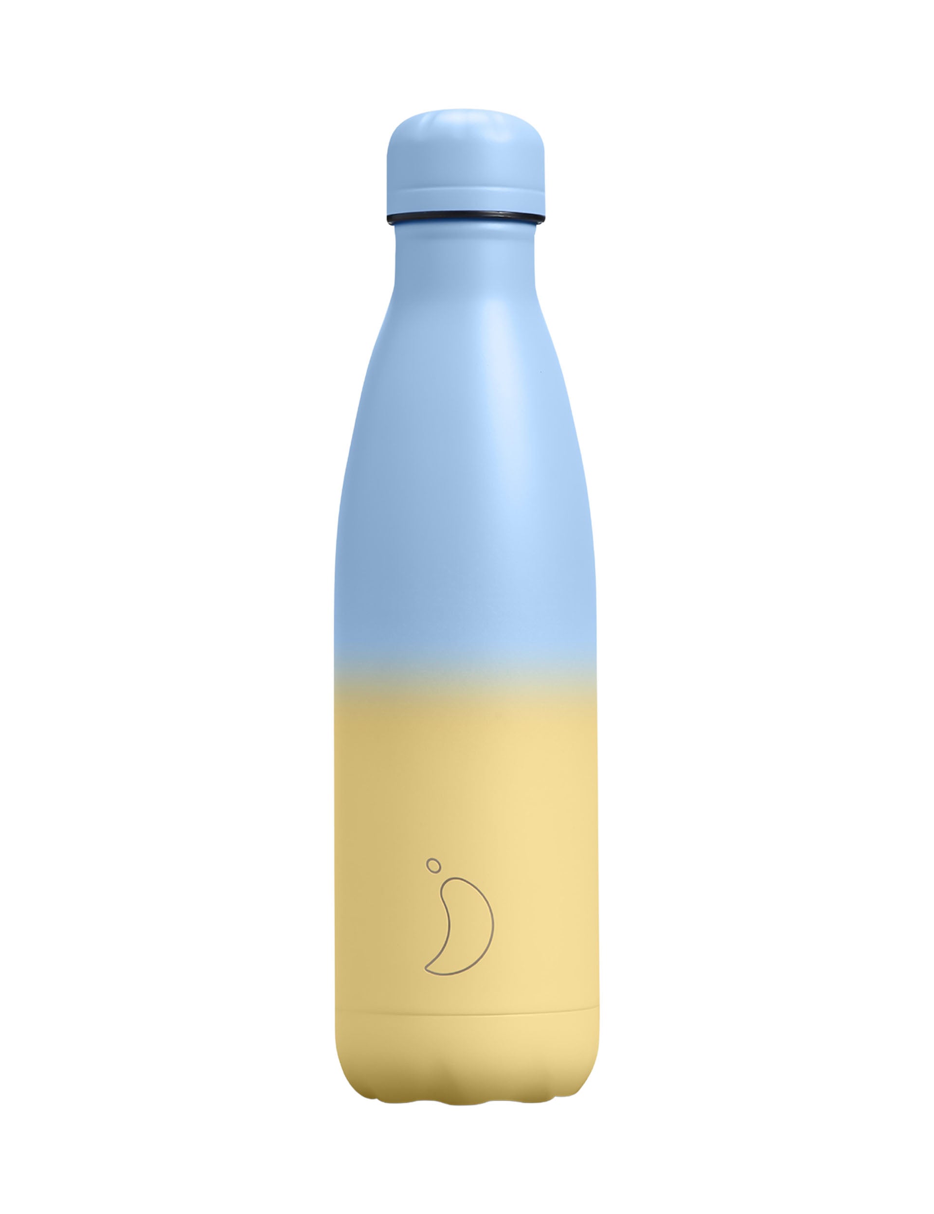 Shop Chilly's Original Water Bottle 500ml In Yellow