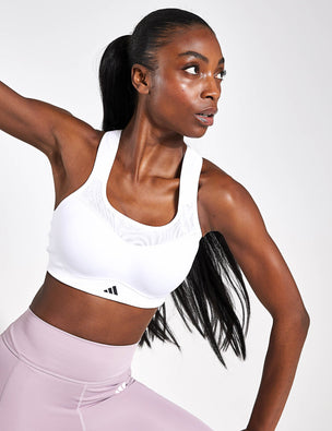 Adidas Ivory Sports Bras for Women