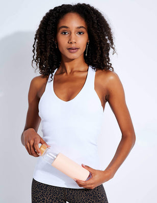 Buy Alo Real Bra Tank Top - White At 50% Off