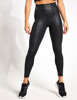 Beyond Yoga Powerbeyond Strive High Waist Midi Leggings Black S