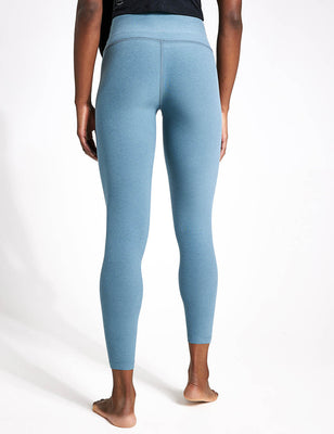 Beyond Yoga Spacedye Caught In The Midi High Waisted Legging Charcoal Grey  XS