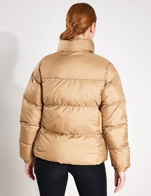 Columbia Puffect Jacket Beige - Envío gratis   ! - textil Plumas  Mujer 126,00 €