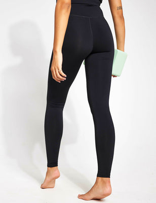 Girlfriend Collective Rib High Rise Leggings in Cypress Size M