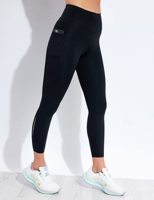 Goodmove, Go Train Mesh High Gym Legging - Black