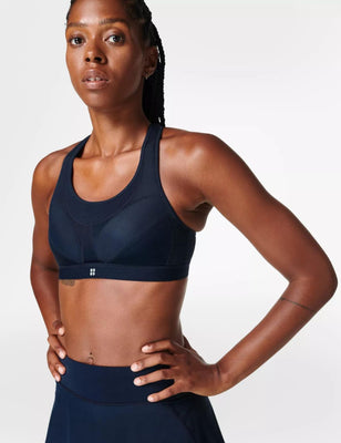 Sweaty Betty Zero Gravity Sports Bra, Lightning Blue, 30B