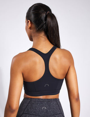 Black Elise sports bra, Varley