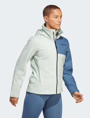 adidas | Terrex Multi RAIN.RDY Rain Jacket - Silver | The Sports Edit