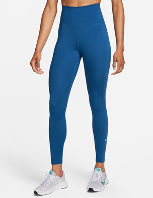 Women's Nike One Shirt Leggings Outfit Sz S Aqua Blue Sky Blue DQ555 491