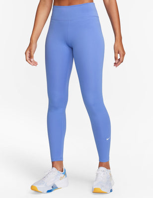 Plus Size Blue Nike One Tights & Leggings.