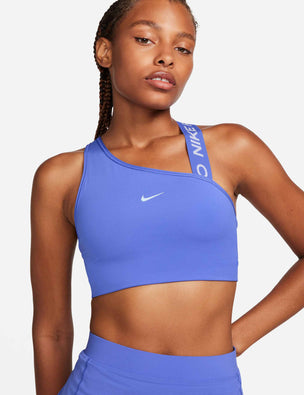 Nike Indy Running Sports Bra Crop Top Blue 419418-453 Racerback