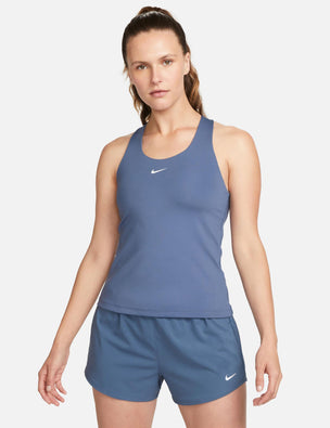 Nike Ruched Yoga Tank Diffused Blue / Heather / Obsidian Mist The