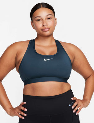 Nike Swoosh Ultrabreathe Sports Bra Extra Small XS Black CJ0149-010 Medium